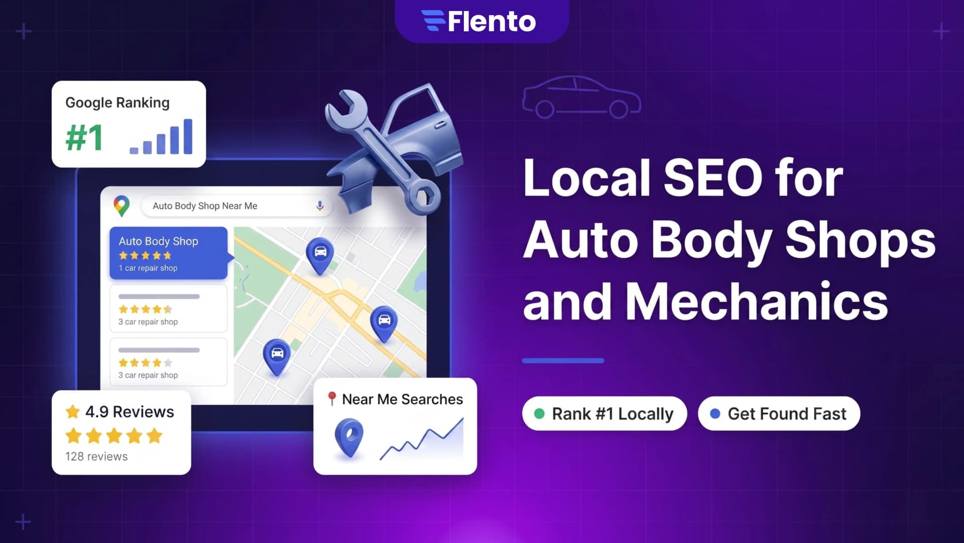 Local SEO for Auto Body Shops and Mechanics: How to Rank When Customers Need You Most
