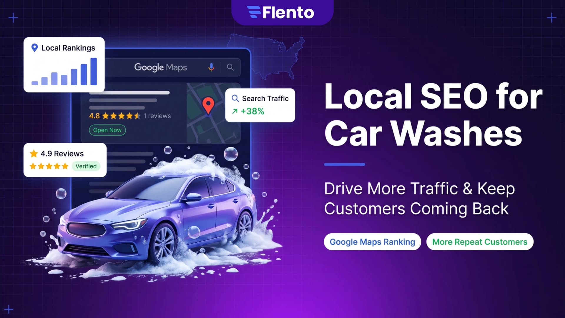 Local SEO for Car Washes: How to Drive More Traffic and Keep Customers Coming Back