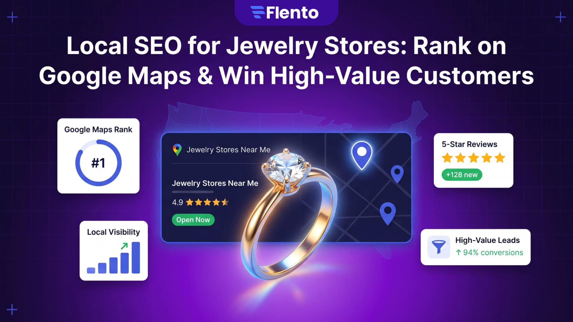 Local SEO for Jewelry Stores: How to Rank on Google Maps and Win High-Value Customers