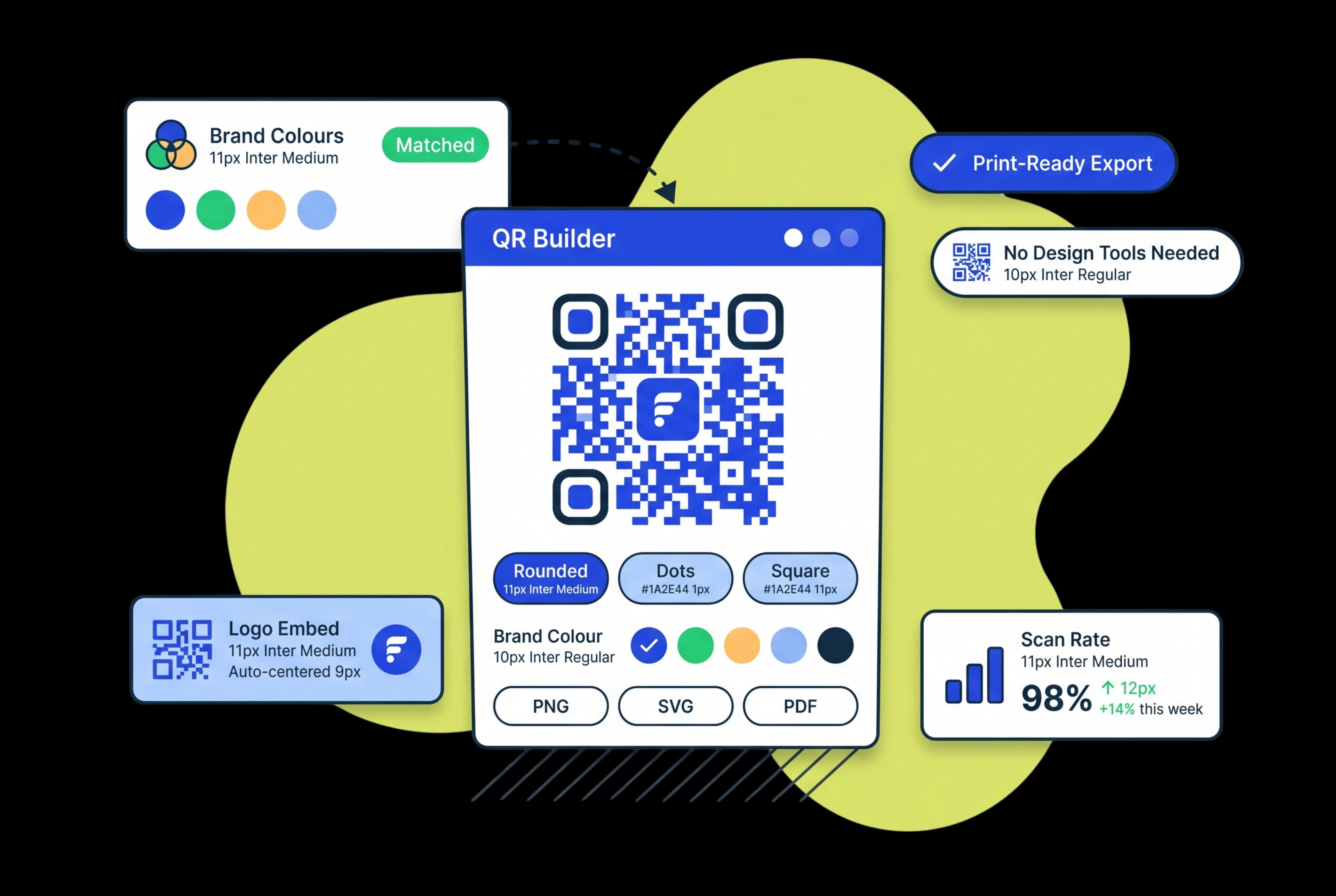 Design Branded QR Codes That Match Your Business — Not Generic Black Squares