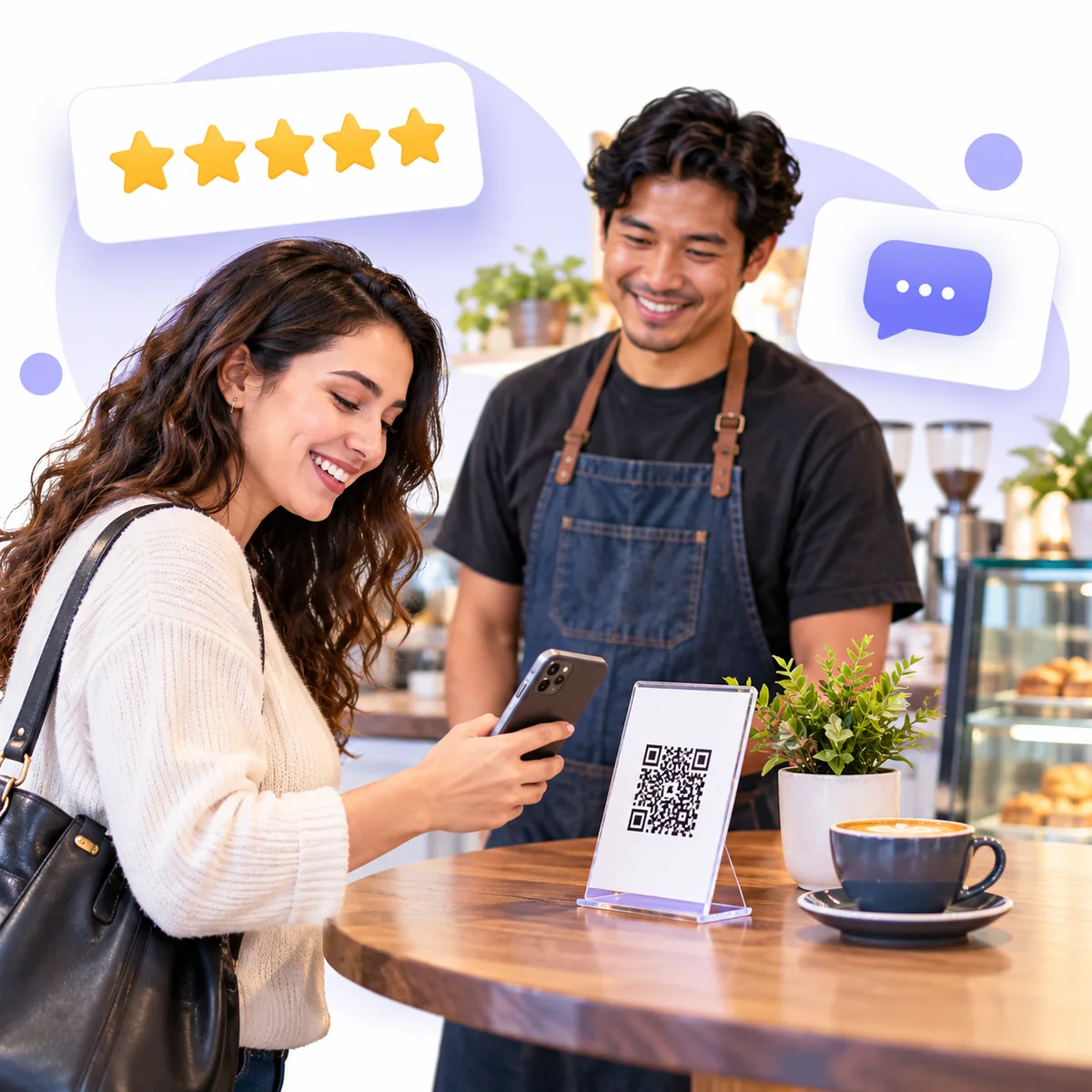 A Review QR Code Broadly Does Not Give You