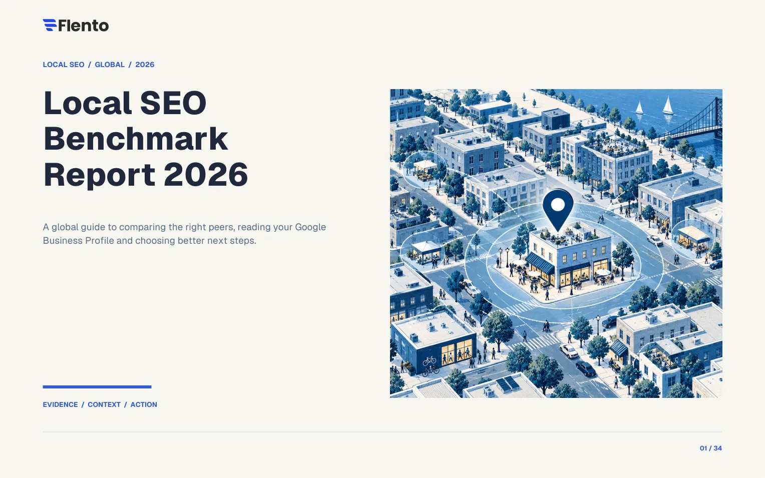 Cover of the Local SEO Benchmark Report 2026
