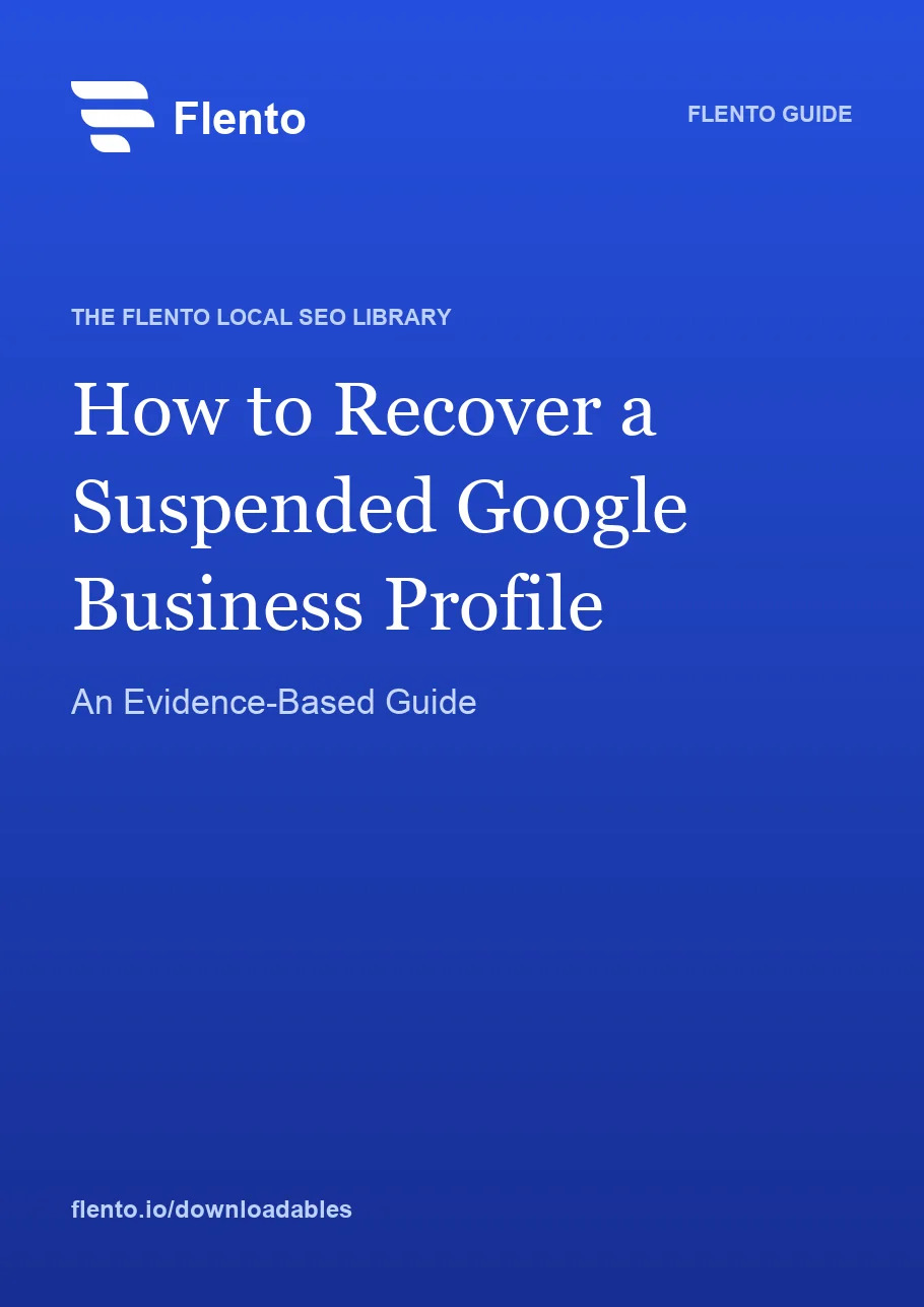 Cover of How to Recover a Suspended Google Business Profile: An Evidence-Based Guide