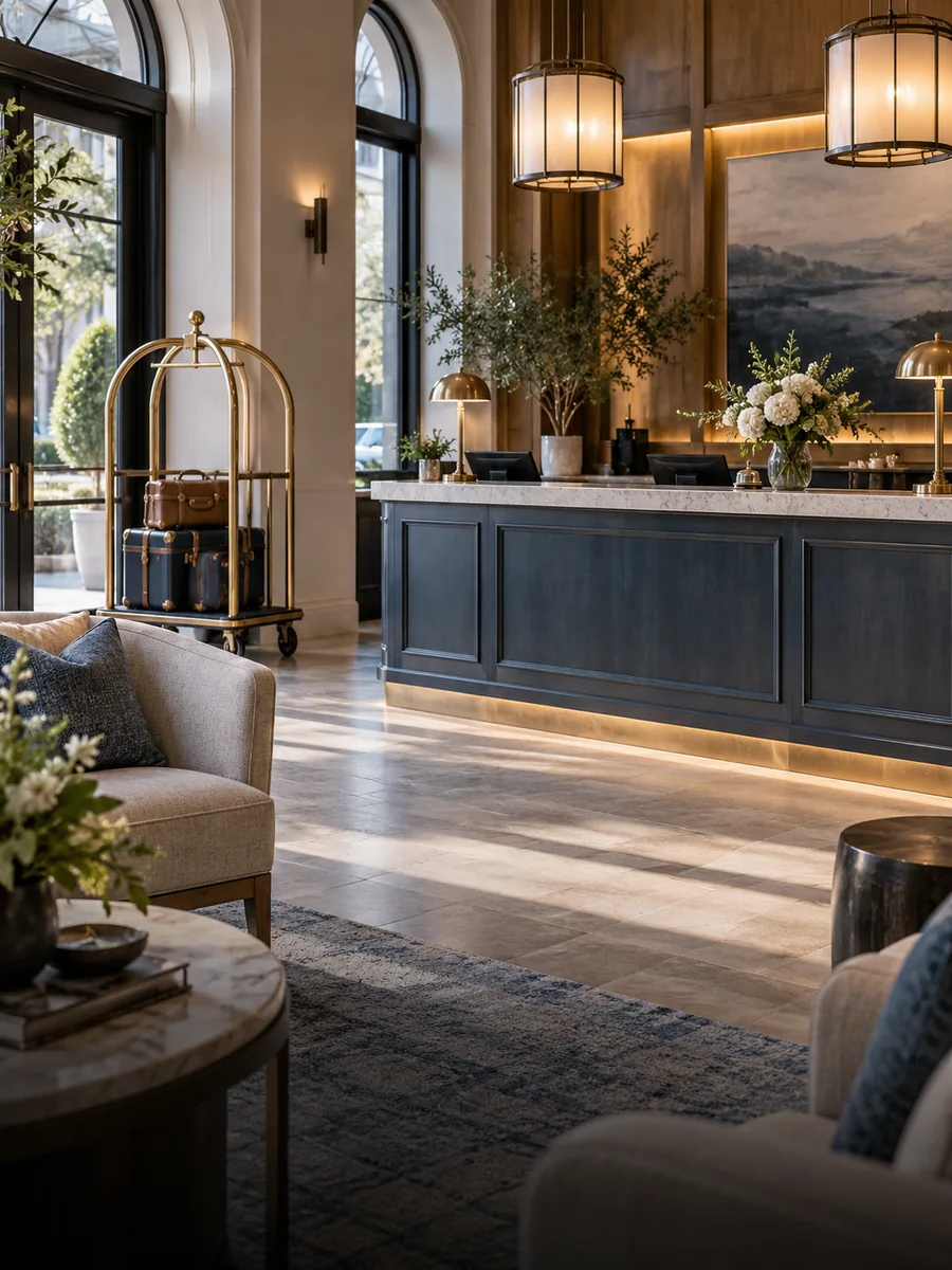 Hotels business scene