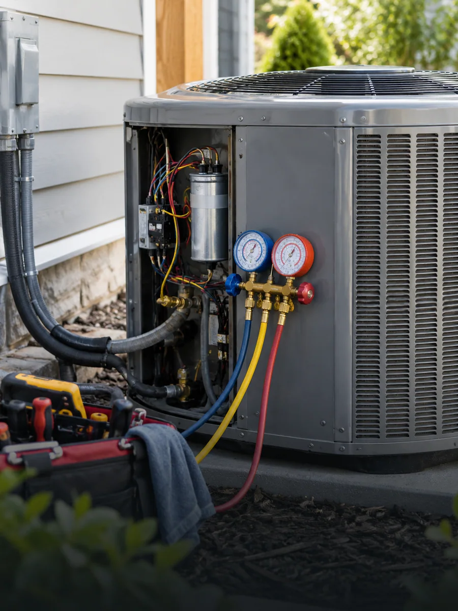 HVAC business scene
