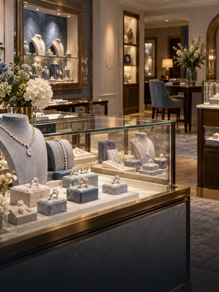 Jewelers business scene