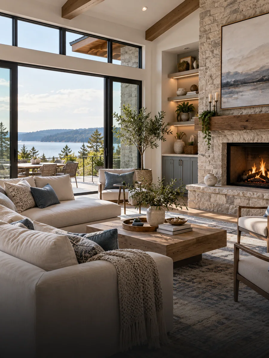 Real estate business scene