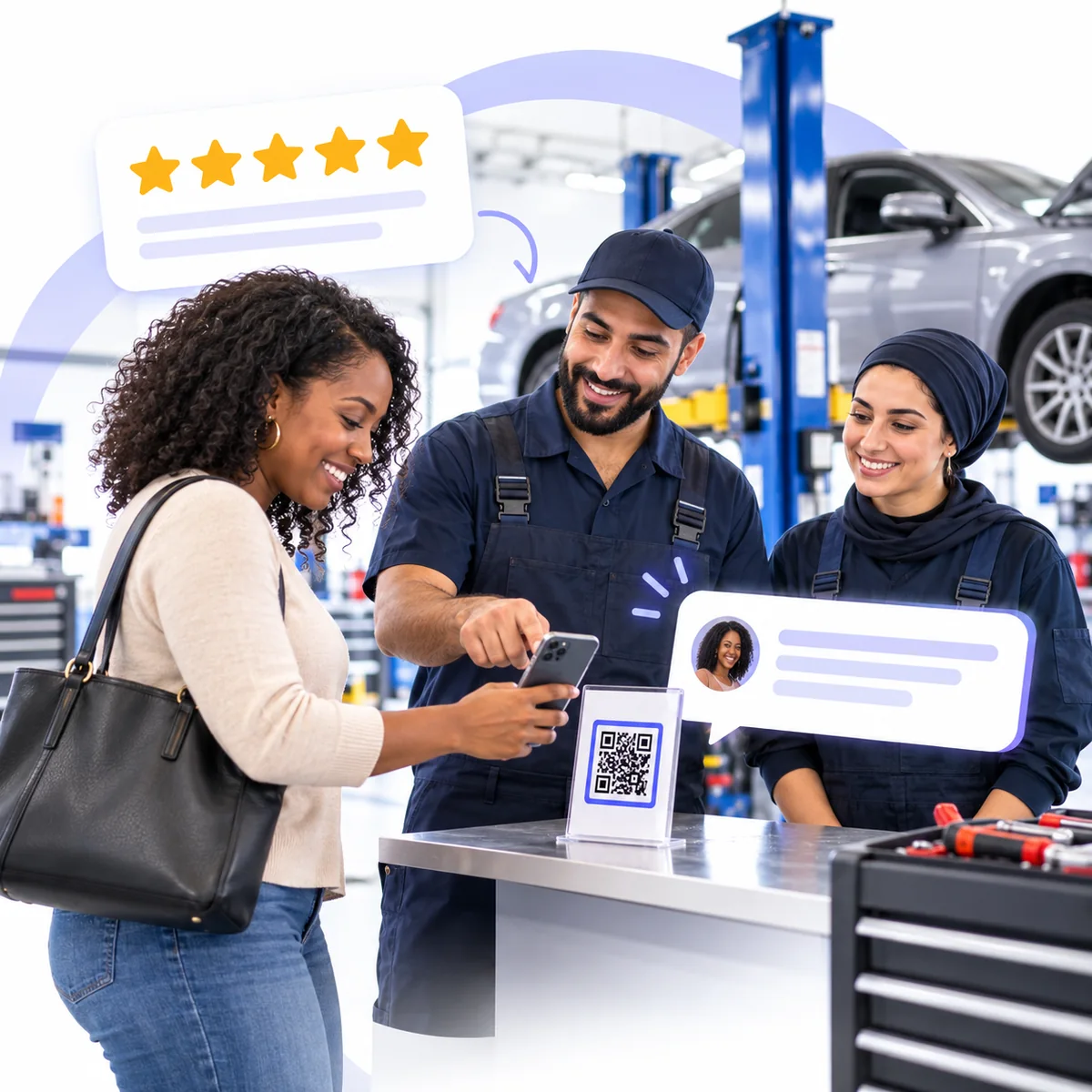Earn More Five-Star Reviews and Reply to Every One, Without Chasing Drivers