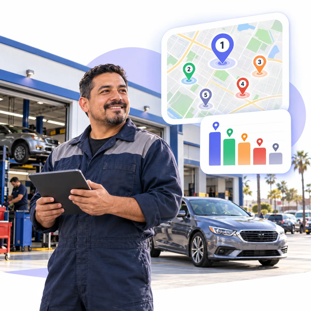 Know Why the Auto Body Shop Above You Ranks Higher, and What to Do About It