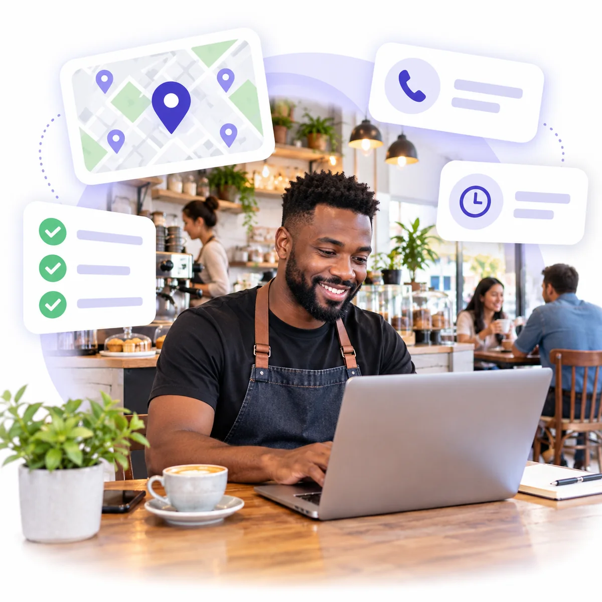 Keep Your Name, Address, and Phone Number Consistent Everywhere Coffee Lovers Look