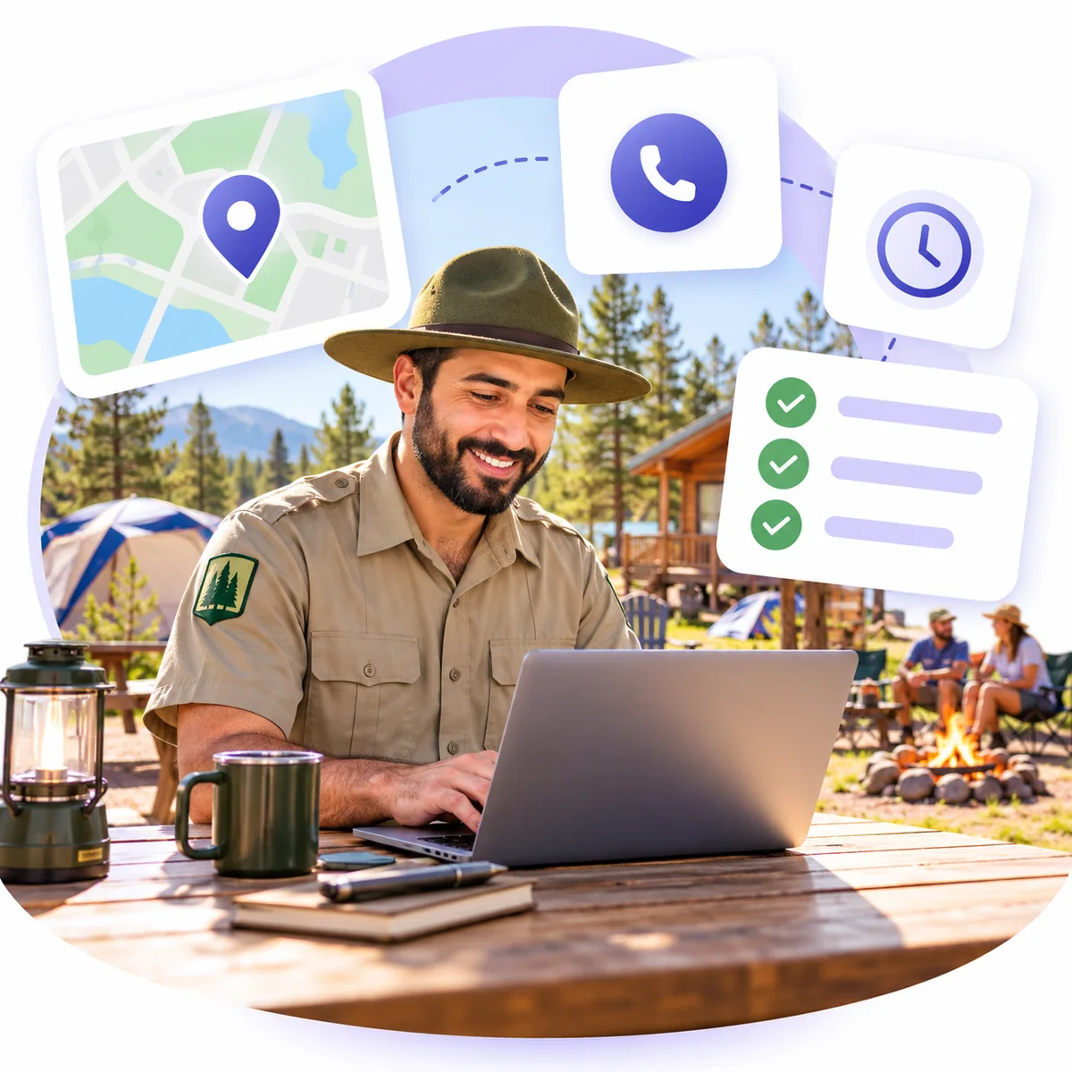 Keep Your Name, Address, and Phone Number Consistent Everywhere Campers Look