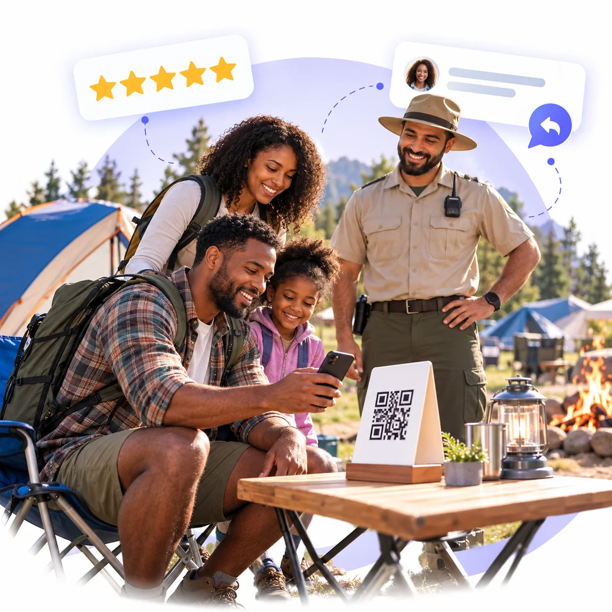 Earn More Five-Star Reviews and Reply to Every One, Without Chasing Campers