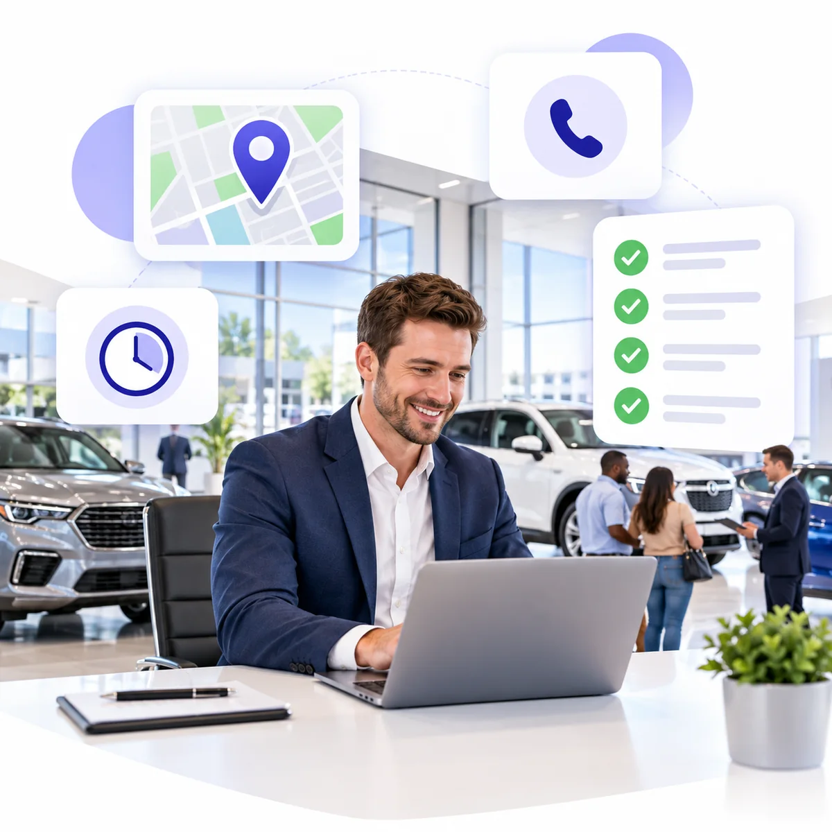 Keep Your Name, Address, and Phone Number Consistent Everywhere Car Shoppers Look