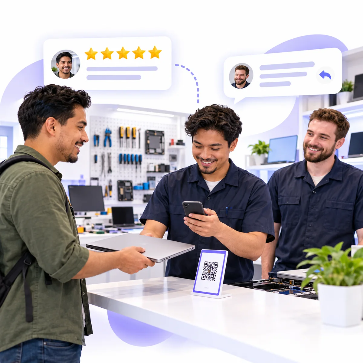 Earn More Five-Star Reviews and Reply to Every One, Without Chasing Customers