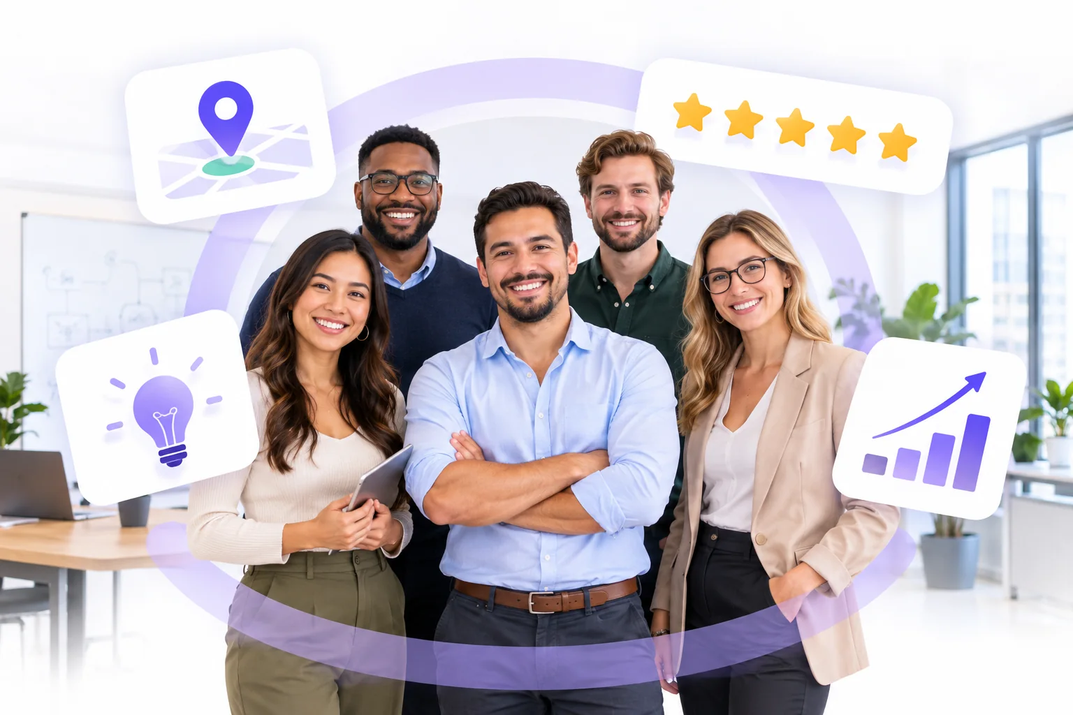 Consultants and project managers using Flento local SEO to rank on Google Maps