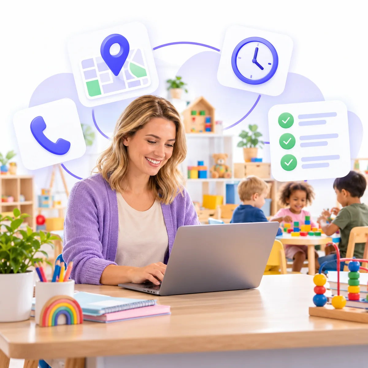Keep Your Name, Address, and Phone Number Consistent Everywhere Parents Look