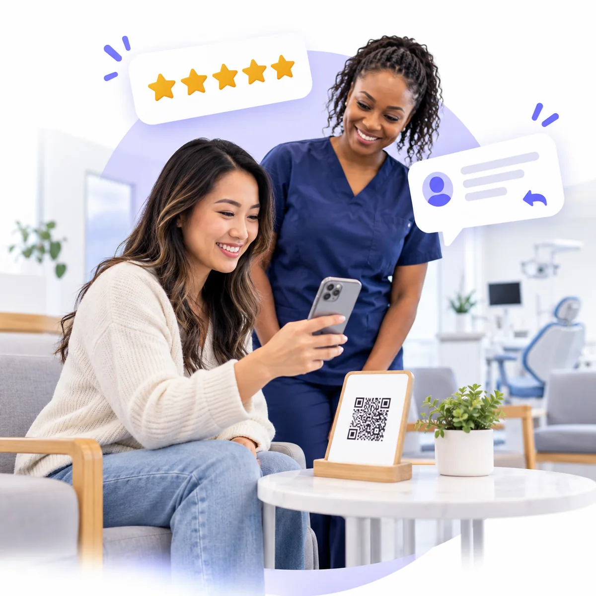 Earn More Five-Star Reviews and Reply to Every One, Without Chasing Patients