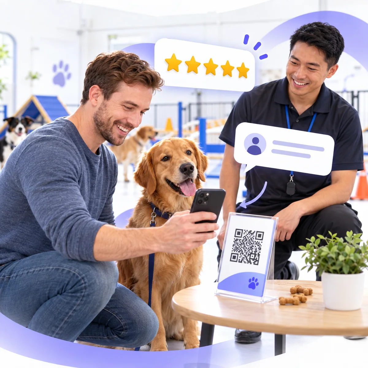 Earn More Five-Star Reviews and Reply to Every One, Without Chasing Pet Owners