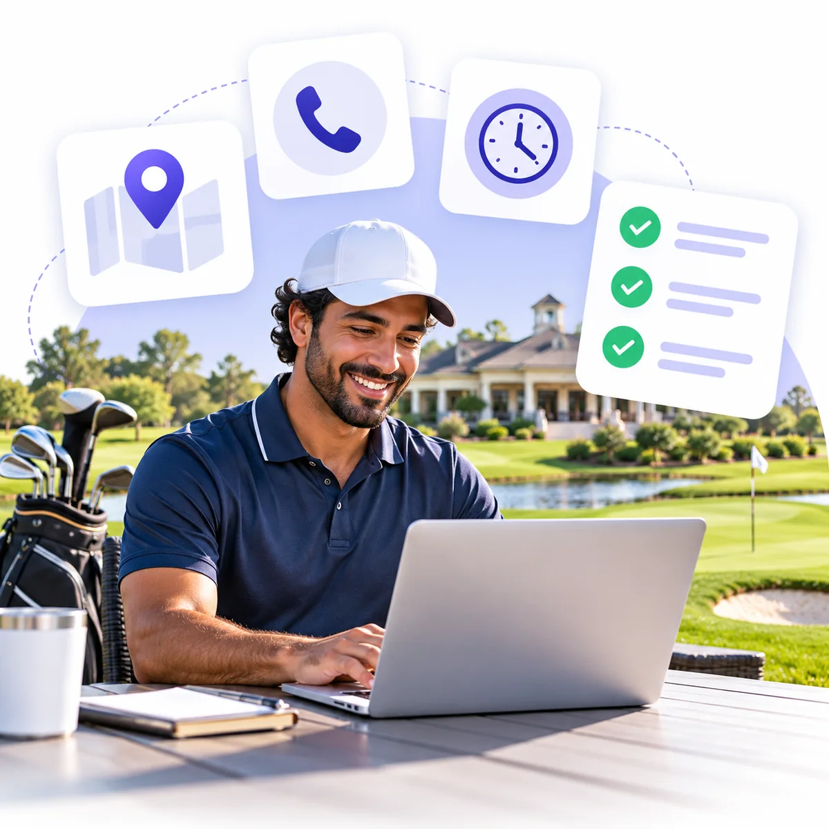 Keep Your Name, Address, and Phone Number Consistent Everywhere Golfers Look