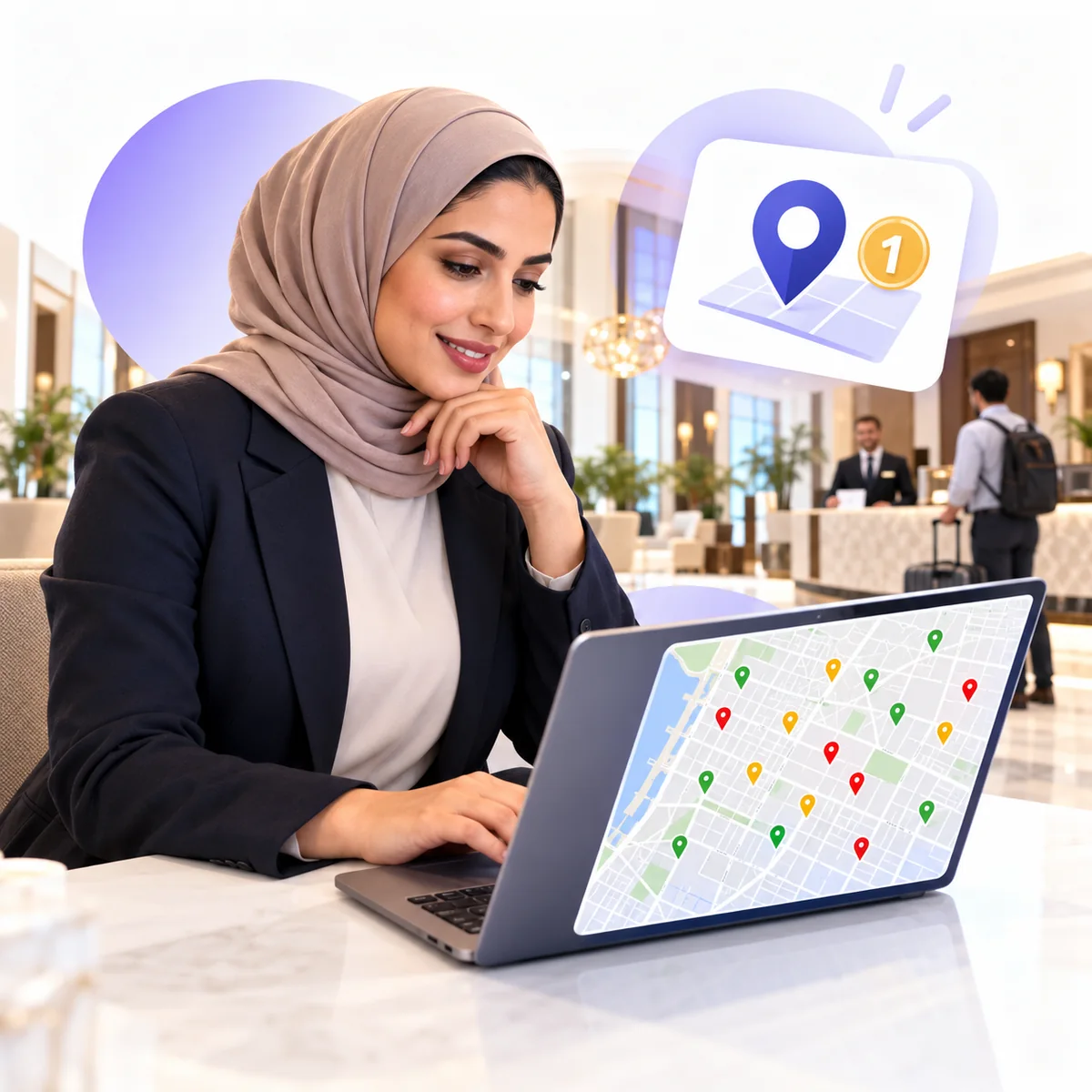See Exactly Where You Rank for "hotels near me" on Every Block of Your City