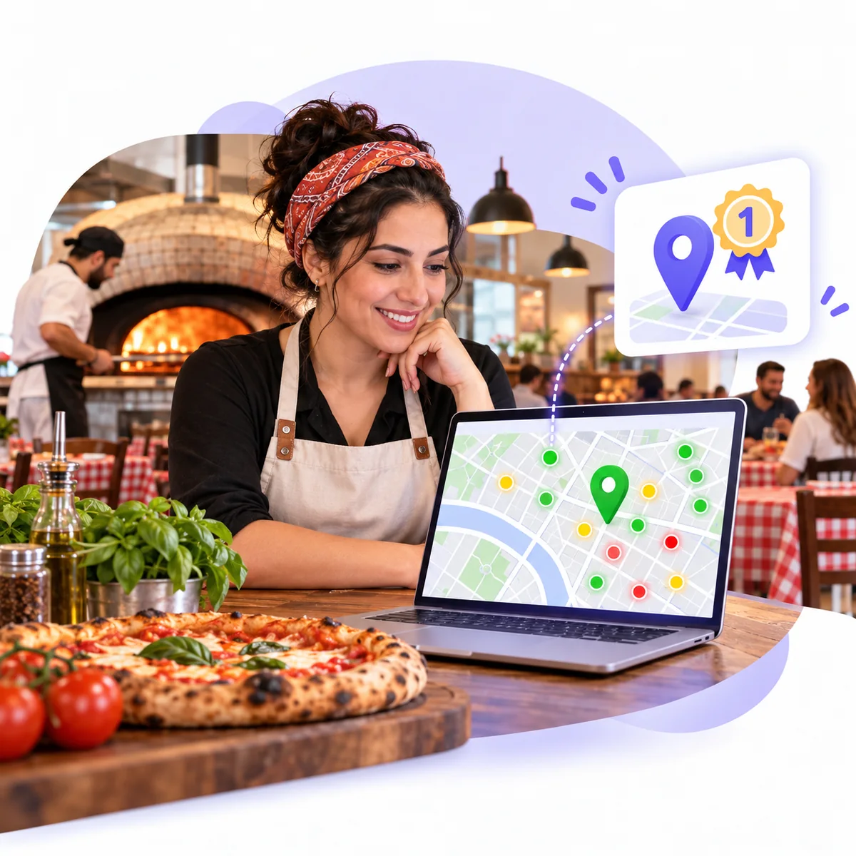 See Exactly Where You Rank for "pizza near me" on Every Block of Your City