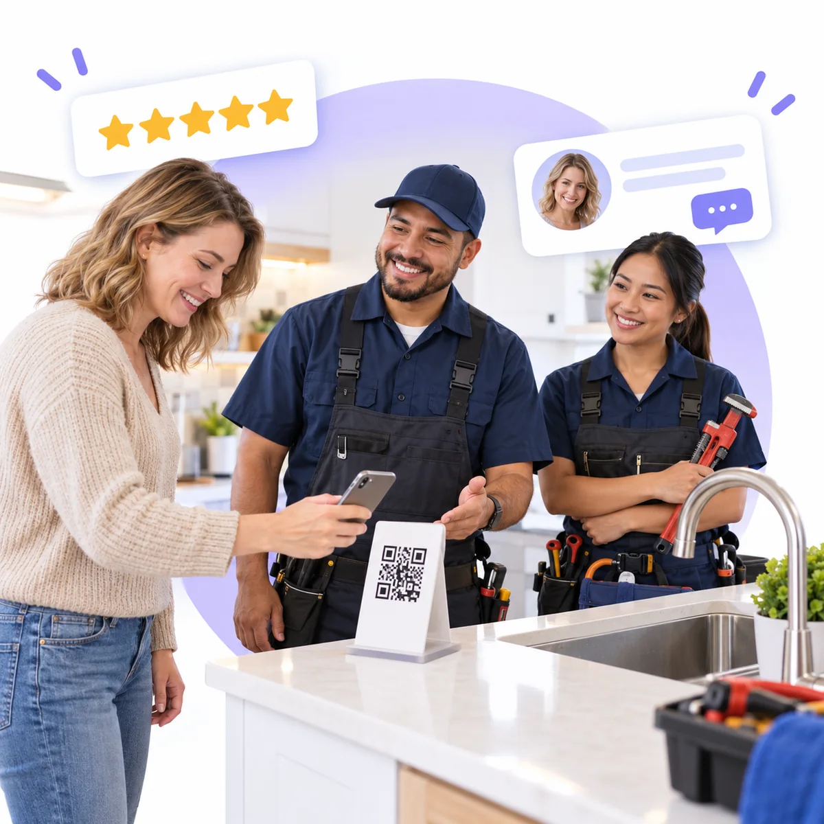Earn More Five-Star Reviews and Reply to Every One, Without Chasing Homeowners
