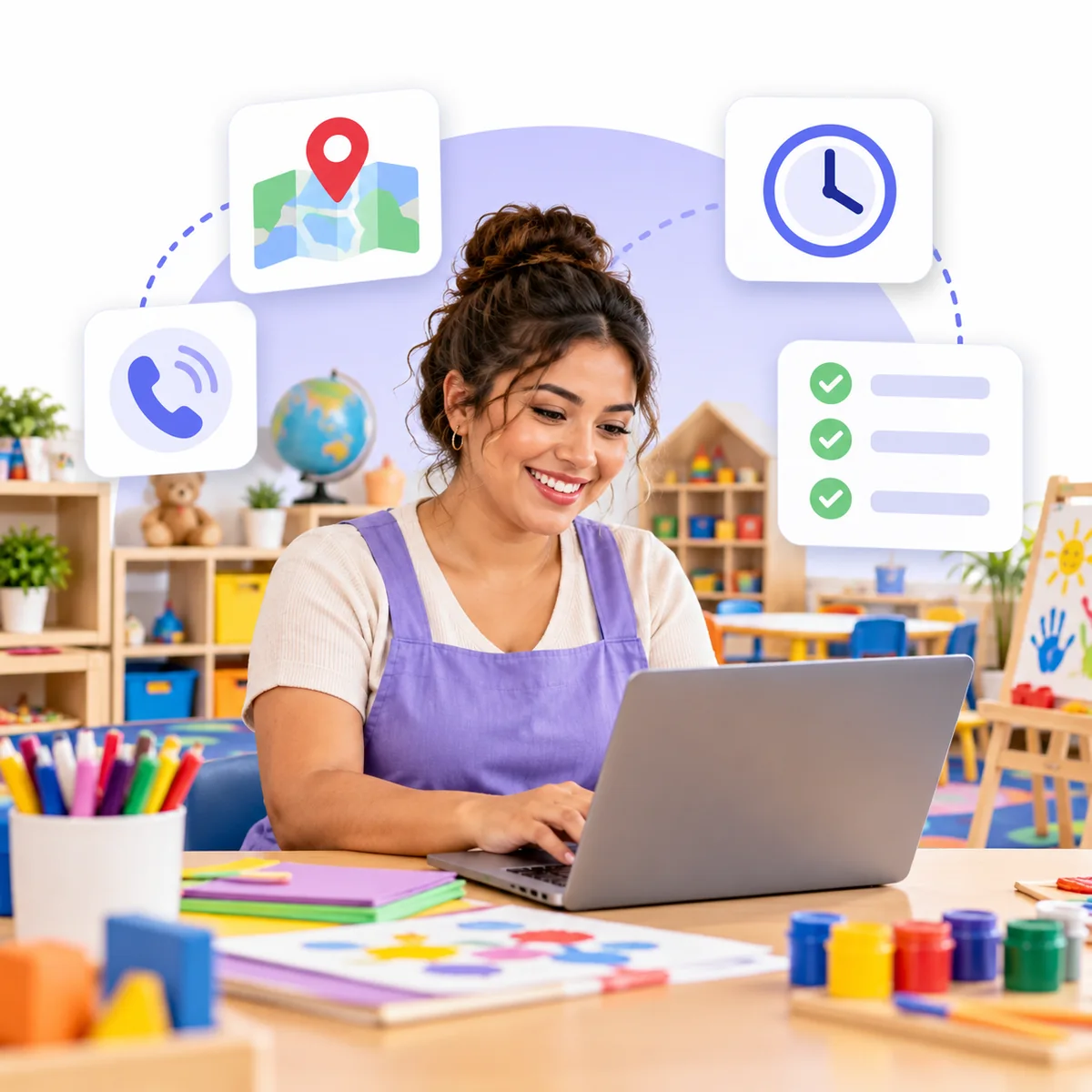 Keep Your Name, Address, and Phone Number Consistent Everywhere Parents Look