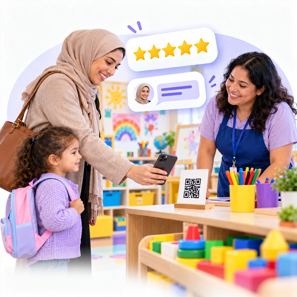 Earn More Five-Star Reviews and Reply to Every One, Without Chasing Parents