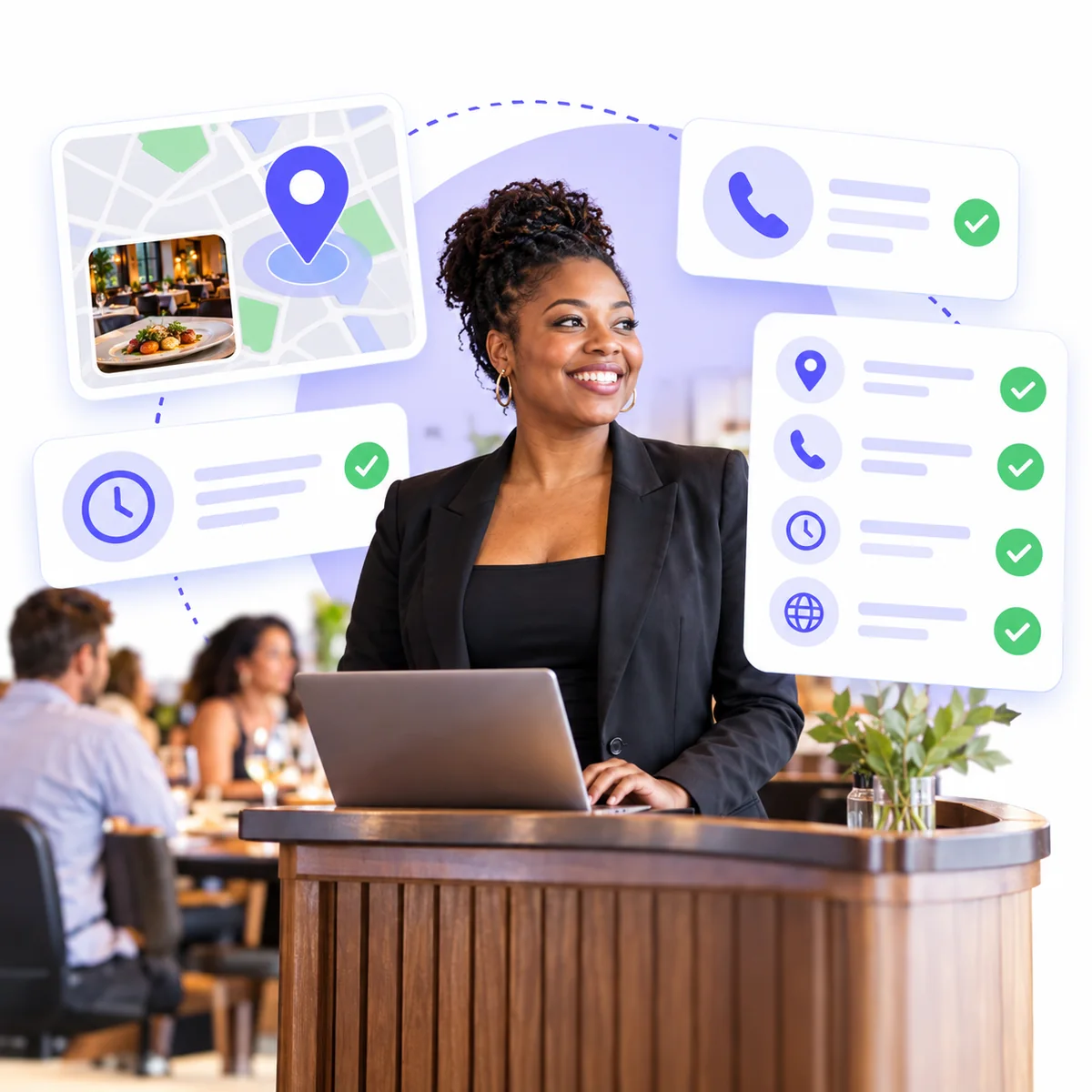 Keep Your Name, Address, and Phone Number Consistent Everywhere Diners Look