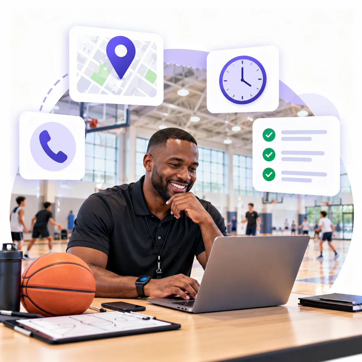Keep Your Name, Address, and Phone Number Consistent Everywhere Players and Parents Look