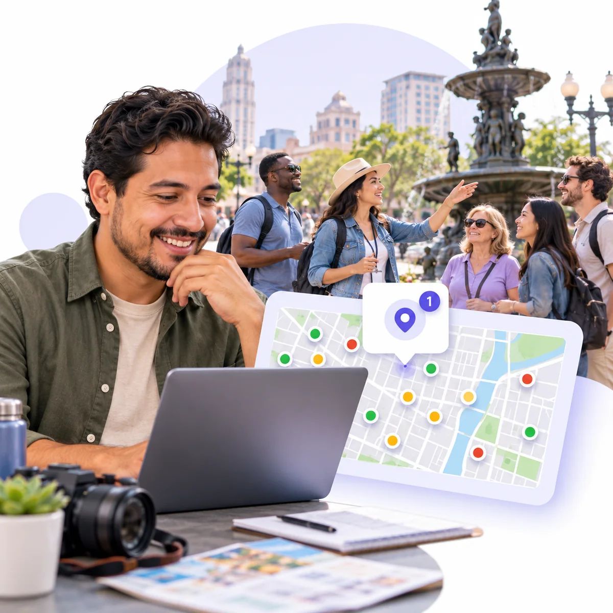 See Exactly Where You Rank for "tours near me" on Every Block of Your City