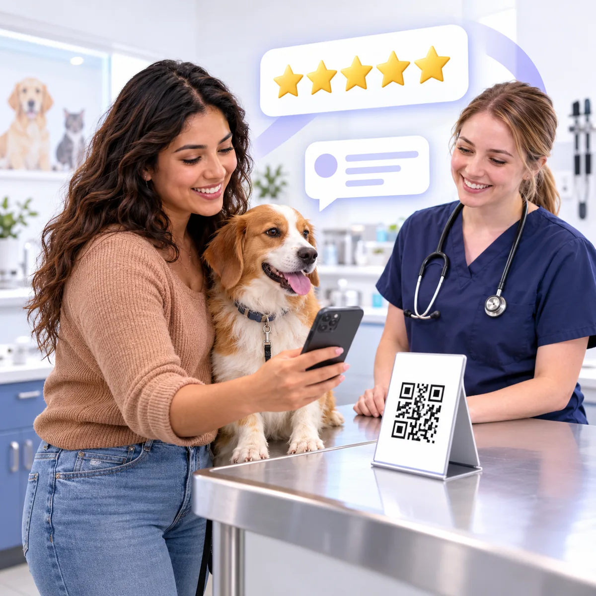 Earn More Five-Star Reviews and Reply to Every One, Without Chasing Pet Owners