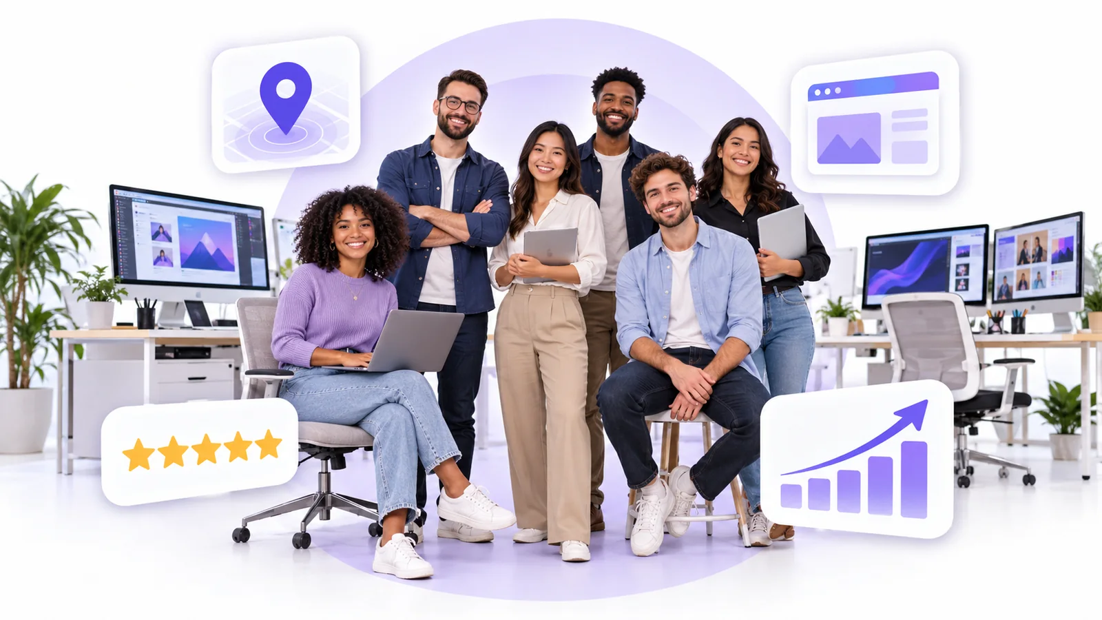 Web designers and developers using Flento local SEO to rank on Google Maps