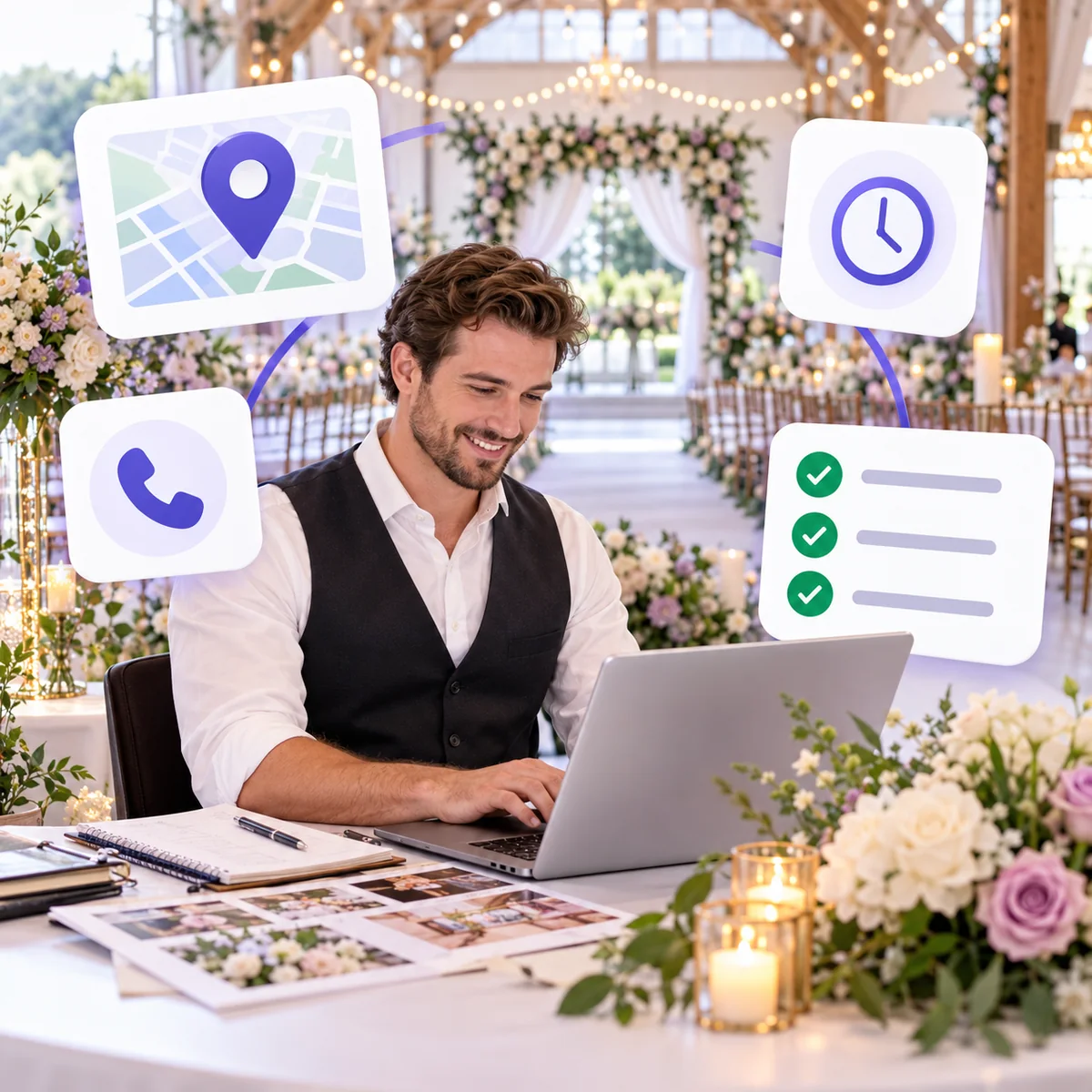 Keep Your Name, Address, and Phone Number Consistent Everywhere Couples Look